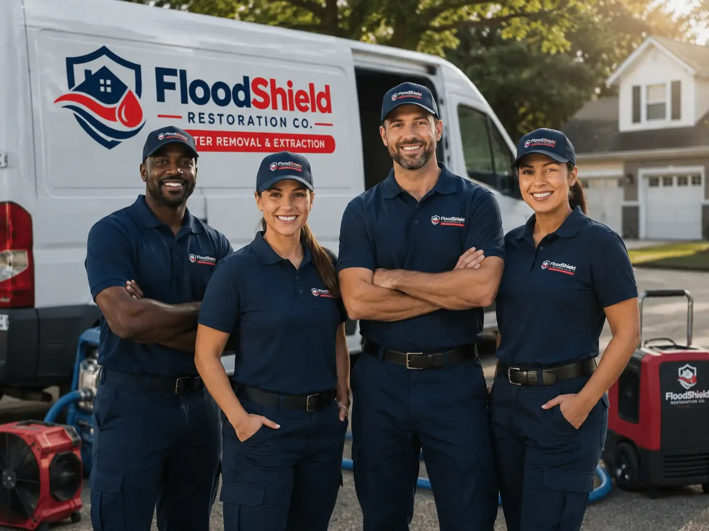 Flood Damage Restoration company in Huffman, TX